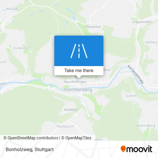 Карта Bonholzweg