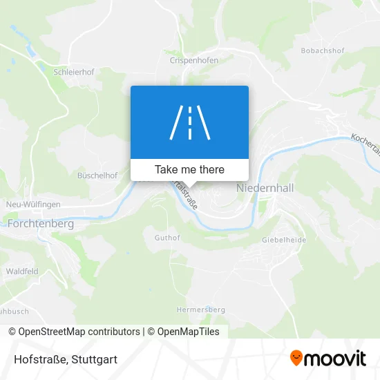 Карта Hofstraße