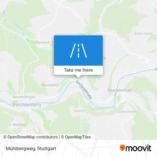 Карта Mühlbergweg