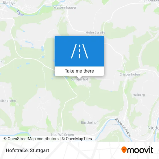 Карта Hofstraße