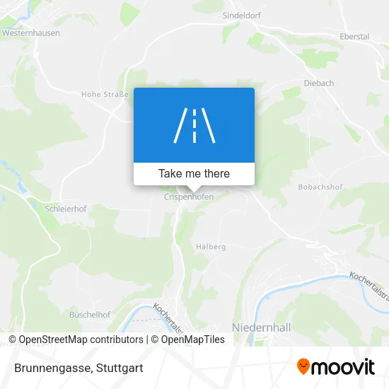 Карта Brunnengasse