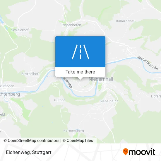 Карта Eichenweg