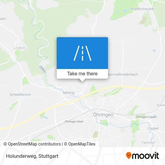 Карта Holunderweg