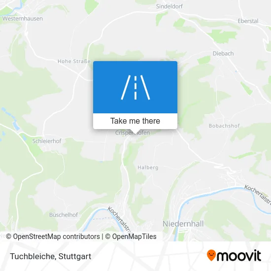 Карта Tuchbleiche