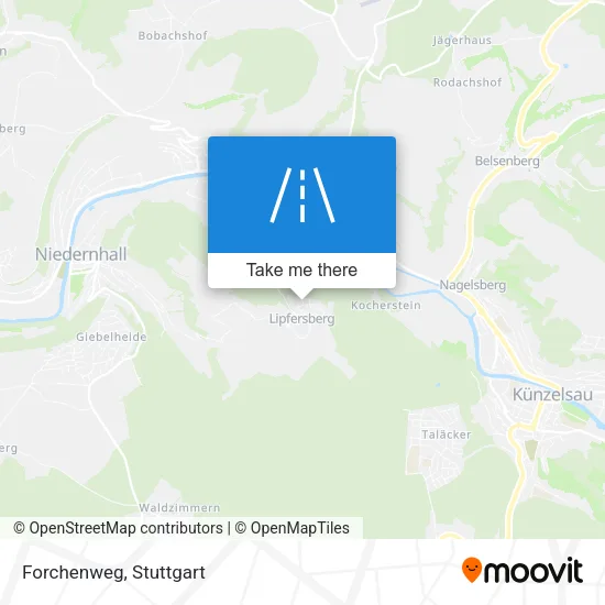 Карта Forchenweg