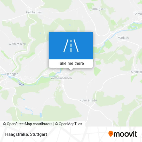 Карта Haagstraße