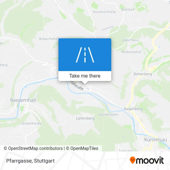 Карта Pfarrgasse