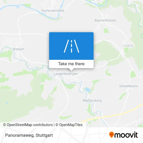 Карта Panoramaweg