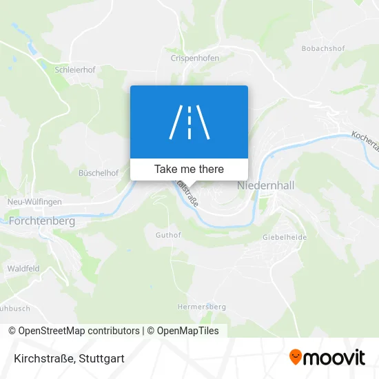 Карта Kirchstraße