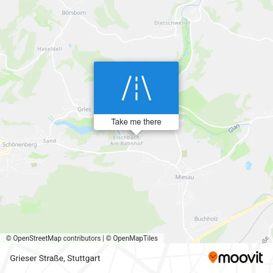 Карта Grieser Straße