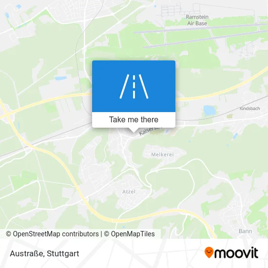 Карта Austraße