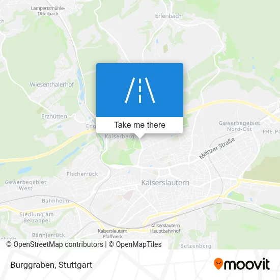 Карта Burggraben