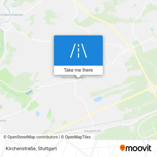 Карта Kirchenstraße