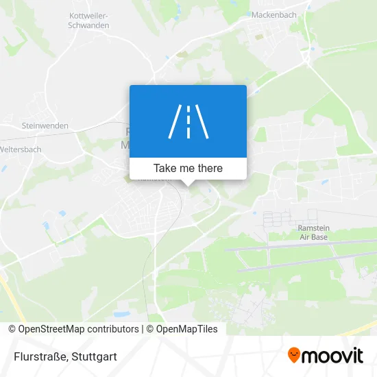 Карта Flurstraße