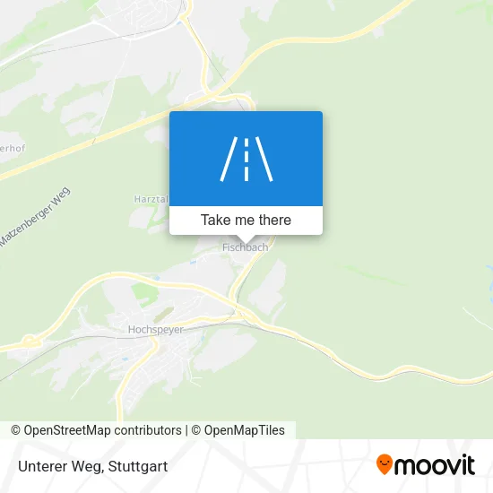 Карта Unterer Weg