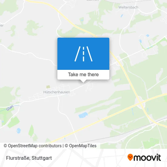 Карта Flurstraße