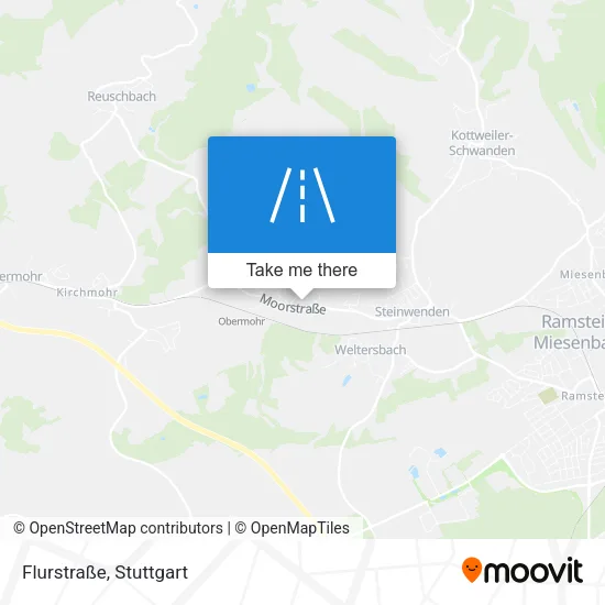 Карта Flurstraße