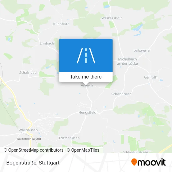 Карта Bogenstraße