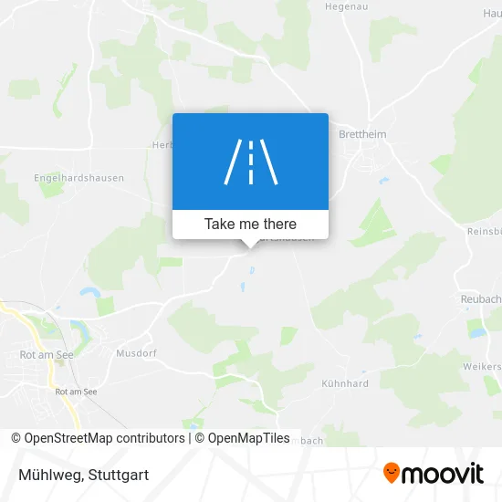Карта Mühlweg