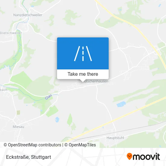 Карта Eckstraße