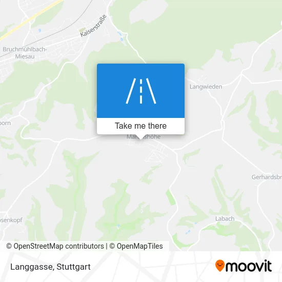 Карта Langgasse