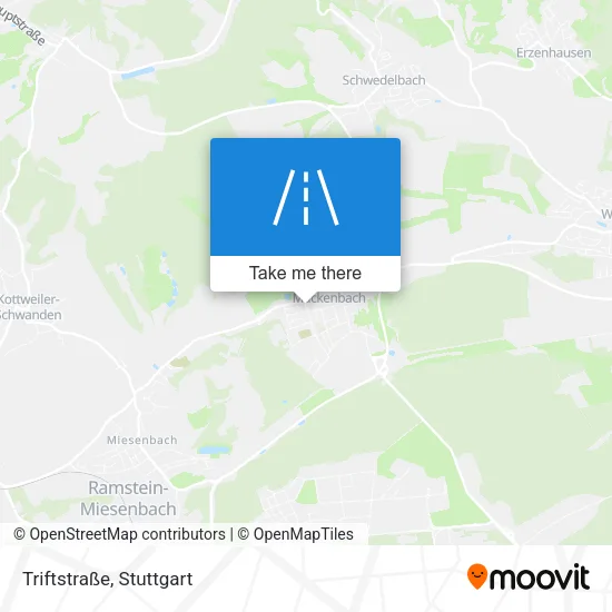 Карта Triftstraße