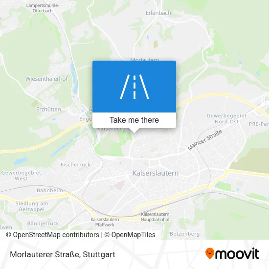Карта Morlauterer Straße