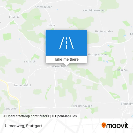 Ulmenweg map