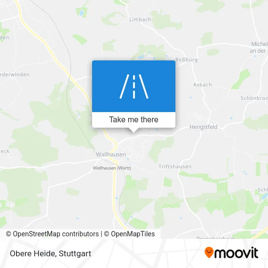 Карта Obere Heide