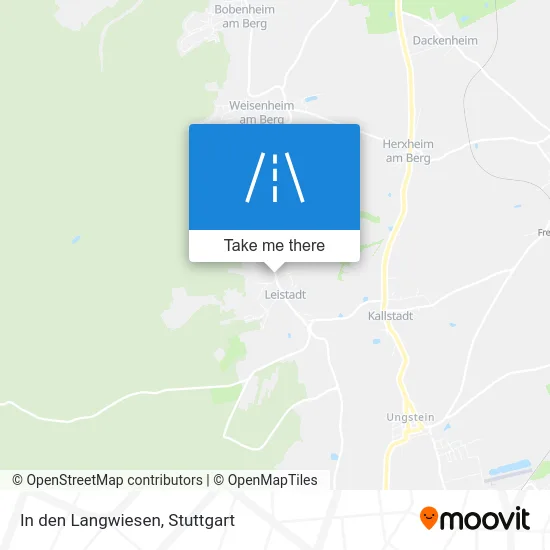 In den Langwiesen map