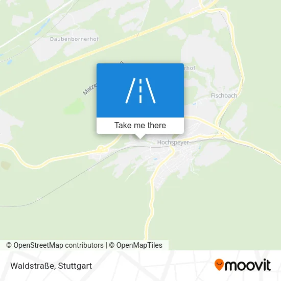 Карта Waldstraße