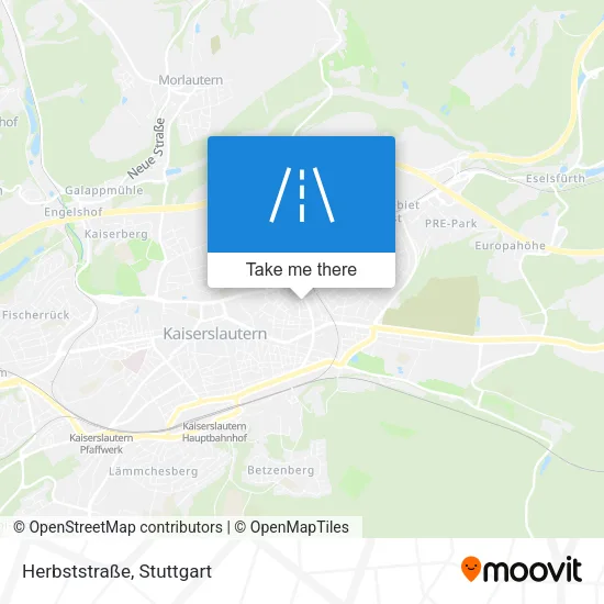 Карта Herbststraße