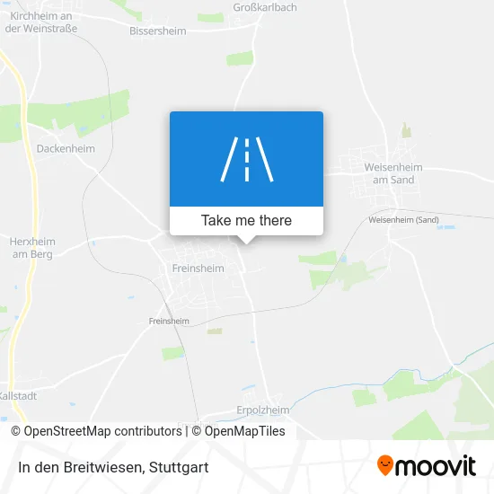In den Breitwiesen map