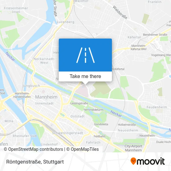 Карта Röntgenstraße