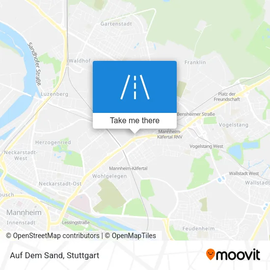 Карта Auf Dem Sand