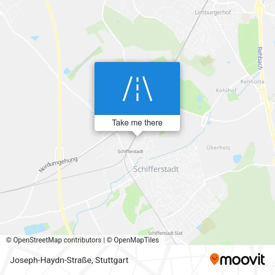 Карта Joseph-Haydn-Straße