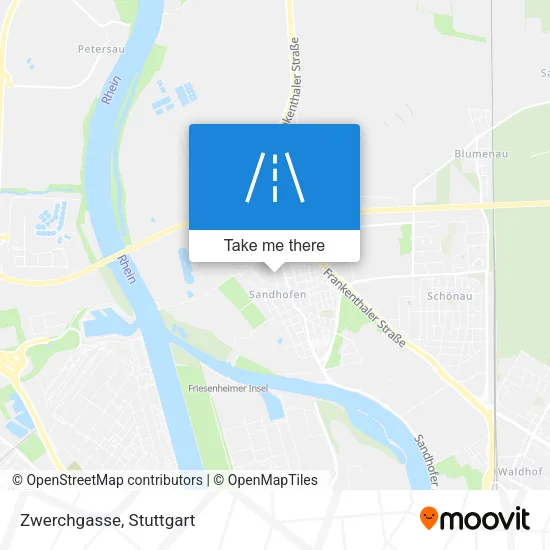 Карта Zwerchgasse