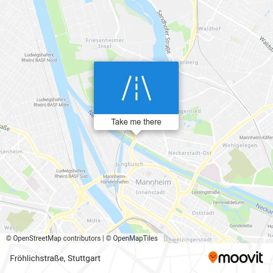 Карта Fröhlichstraße