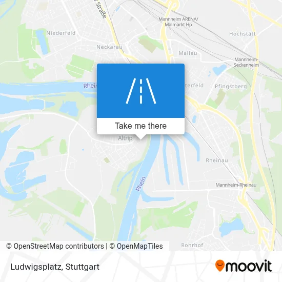 Ludwigsplatz map