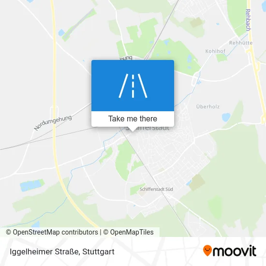 Карта Iggelheimer Straße