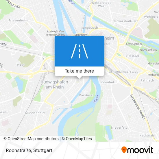 Карта Roonstraße