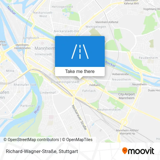Карта Richard-Wagner-Straße