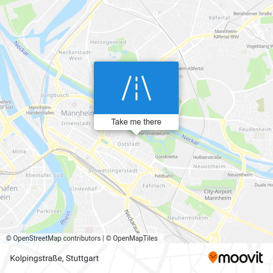 Карта Kolpingstraße