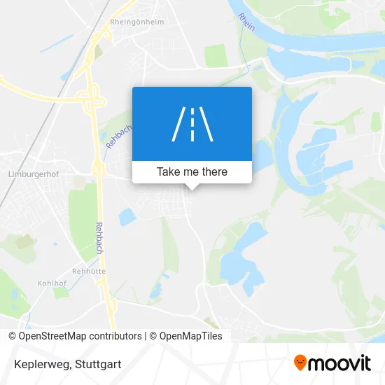 Карта Keplerweg