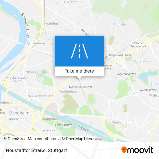 Карта Neustadter Straße