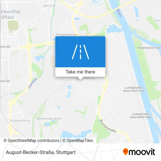 Карта August-Becker-Straße