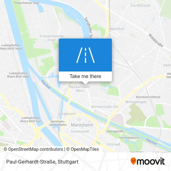 Карта Paul-Gerhardt-Straße