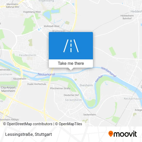 Карта Lessingstraße