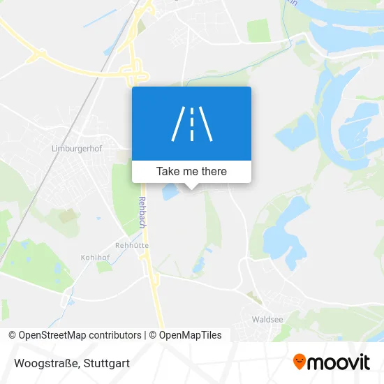 Карта Woogstraße