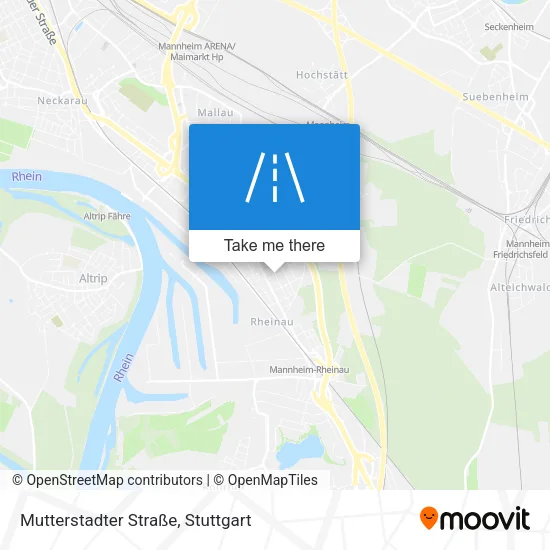 Карта Mutterstadter Straße